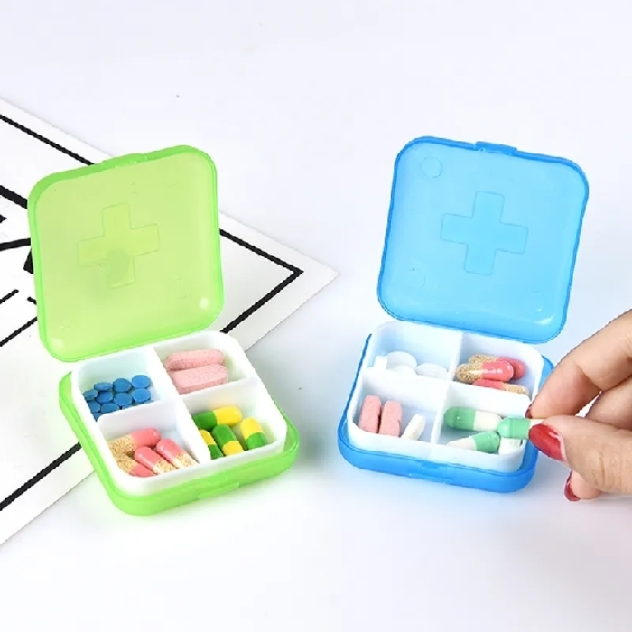 2PCS Medicine Box - Random Color 