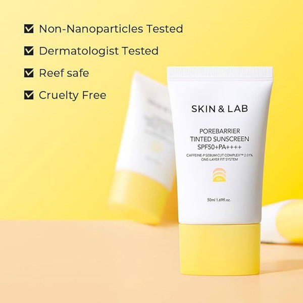 [SKIN & LAP]POREBARRIER TINTED SUNSCREEN SPF50+PA++++