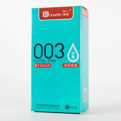 Double One 003 Sea Condom Hyaluronic - 12PCS