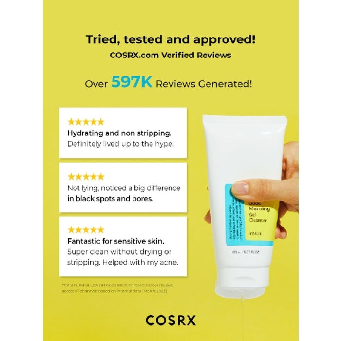 COSRX Low pH Good Morning Gel Cleanser