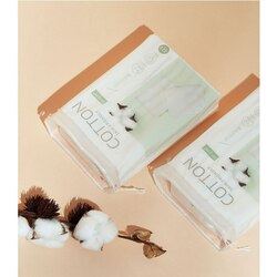 Keqi Cotton Pads (សំឡីជូតមុខ)-222pcs