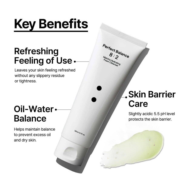 B:Lab Matcha Hydrating Foam Cleanser 