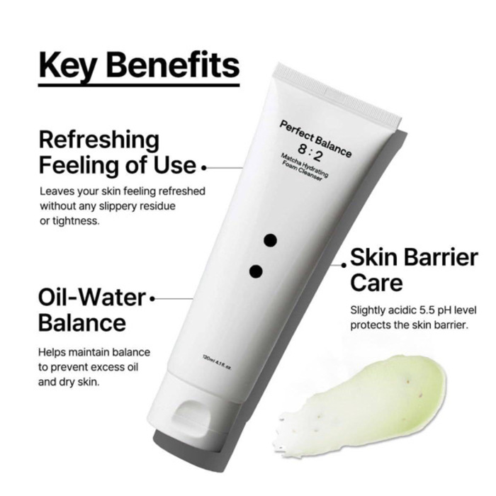 B:Lab Matcha Hydrating Foam Cleanser 