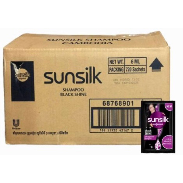 Sunsilk Black 6ml -720 Packets 