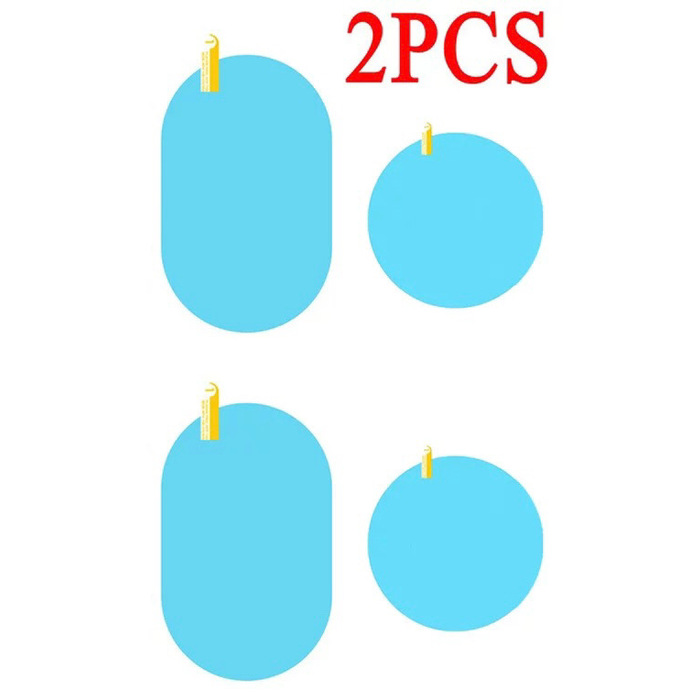 2PCS Car Sticker Rainproof Film