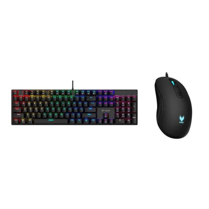RAPOO V128S (GK500+V16RGB) Gaming Keyboard and Mouse 