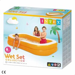 MANDARINE SWIM CENTER FAMILY POOL 229cm x147cm x46cm