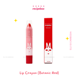 Recipebox Lip Crayon - Botanical Pink