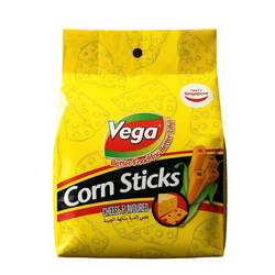 VEGA CORN STICKS CHEESE FLAVORED 34g
