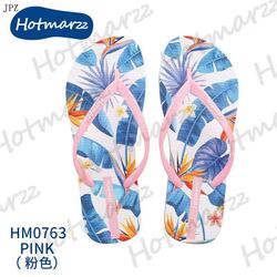 Hotmarzz Banana Leaf Pink Flip Flop 