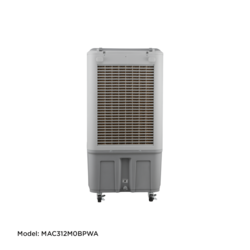 Midea_Air Cooler_Model MAC312M0BPWA_150W_Max Line-23L(31.5L)_1500m³/h _3 speeds_Mecahnical Control