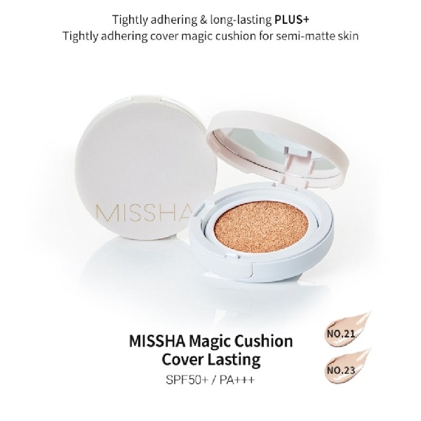Missha Magic Cushion Cover Lasting SPF50+/PA+++ 15g No.21