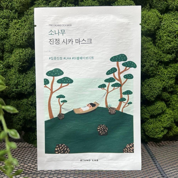 Round Lab Pine Calming Cica Mask