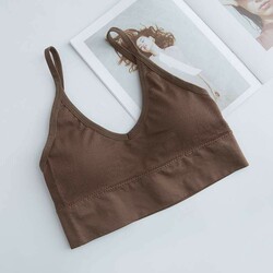 🇹🇭 Women Sports Bra - Brown