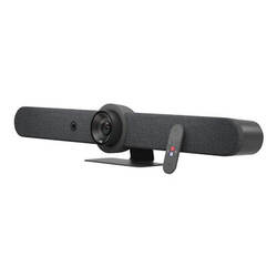 Logitech Rally Bar All-in-one video bar for midsize rooms Graphite 