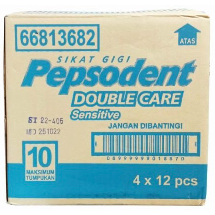 Pepsodent Toothbrush 12PCS - 4 Batches