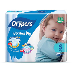 ខោទឹកនោមក្មេងប្រភេទបកបិត Drypers WeeWeeDry S82s
