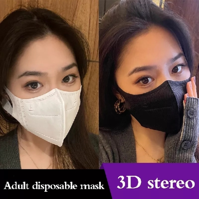 10PCS 3D Face Mask