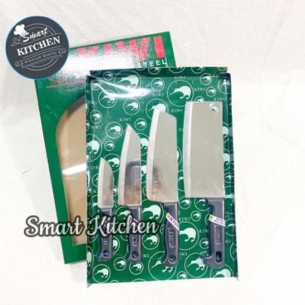 KIWI 4PCS Knife Set - Black