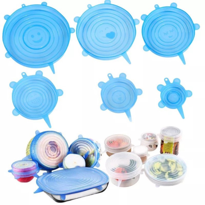 Silicone Cover Stretch Lids 