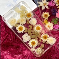 iPhone 7/8 Plus Transparent Fresh Flowers Phone Case