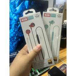 XO EP34 Wired Metal Earphones With A 3.5mm Plug.