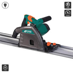 ម៉ូទ័រជ្រៀកមានបន្ទាត់165mm (ថែមផ្លែ) (PS1400) Pluge Saw 220V 1400W 4000RPM 165MM