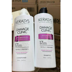 KERASYS Damage Clinic Shampoo and Conditioner (For damage hair)-750ml