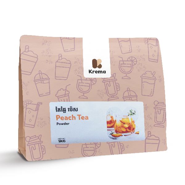 Peach Tea Powder – ម្សៅ តែផ្លែប៉ែស