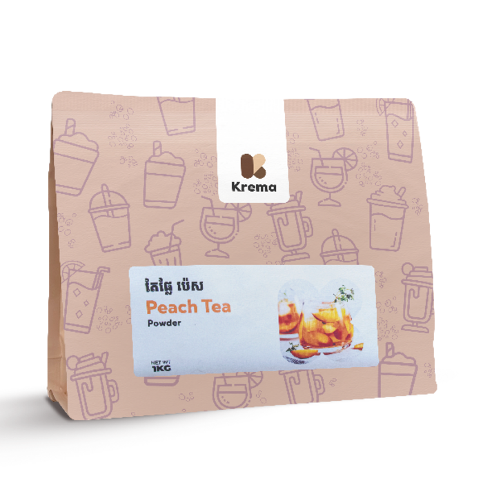 Peach Tea Powder – ម្សៅ តែផ្លែប៉ែស