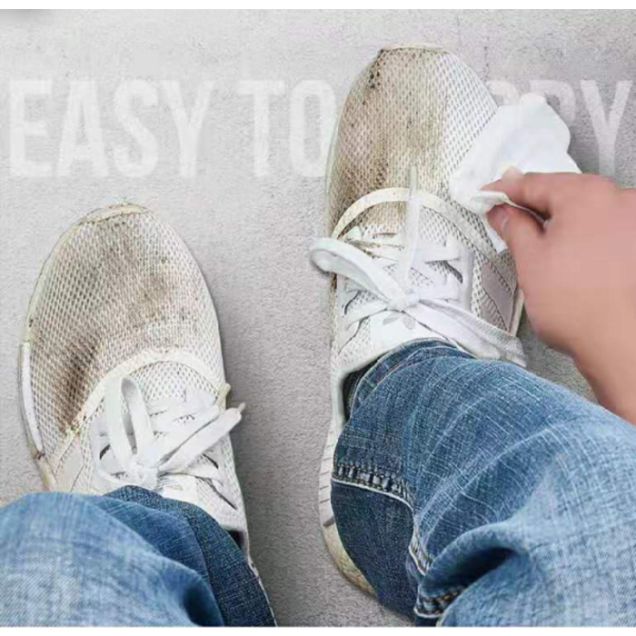 Wet Shoes for Cleaning Shoes