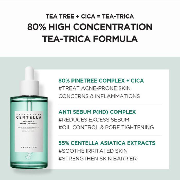 Skin1004 tea Tricia relief ampoule 100ml