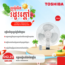 Wall Fan 16" inch blade, 3 speeds, RC, TC / F-AWD60KH(W)
