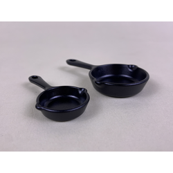 INOMATA Measuring Spoon (Frypan-Style) - Black