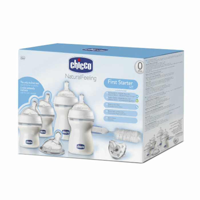 Chicco natural feeling starter hot sale set