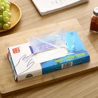 ស្រោមដៃថង់ | 200pcs/box Plastic Gloves