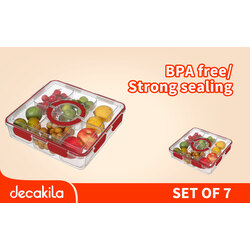 decalife Sealed food container set