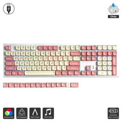 Alpha Series One x Akko Sakura Bear Keyboard