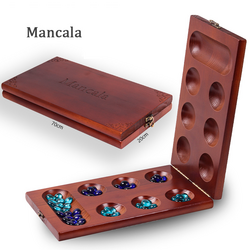 Wooden Mancala Foldable with Hinge Big Size 20x70cm 