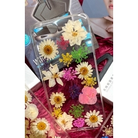 iPhone 7/8 Plus Transparent Fresh Flowers Phone Case