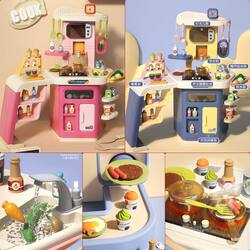 Playing Toy Western Kitchen