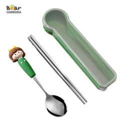 KY Portable 2 Cutlery Set-Green