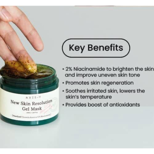 New Skin Resolution Gel Mask