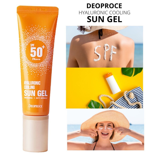 Deoproce Hyaluronic Cooling Sun Gel 50g - VTENH