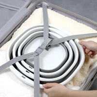 Plastic Folding Tub Set