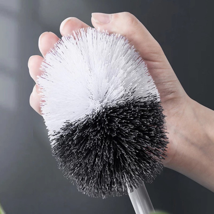 Toilet Brush No Dead Corner Double-Sided 