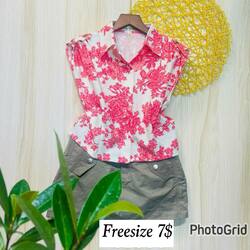 Women Sleeveless Top Free size