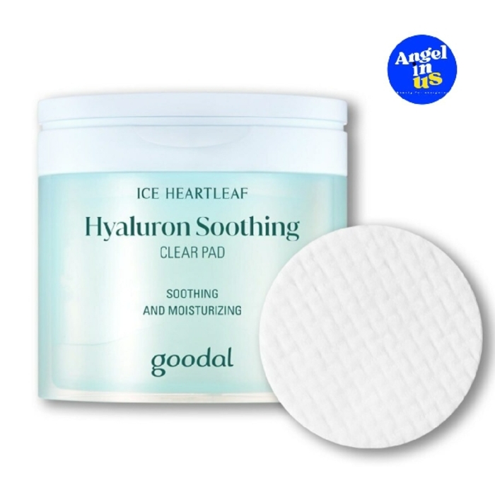 GOODAL Ice Heartleaf Hyaluron Soothing Clear Pad 70p