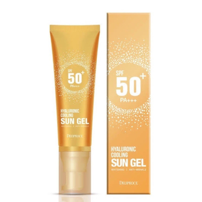 ជែលការពារកម្ដៅថ្ងៃ Deoproce Hyaluronic Cooling Sun Gel 50g 