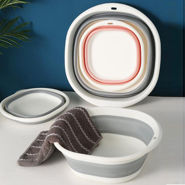 Plastic Folding Tub Set